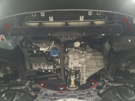 Scut motor metalic Kia C'eed 2018 - prezent [2]