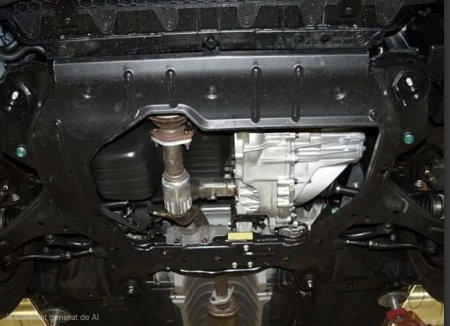 Scut motor metalic Kia Rio 2 2005-2011 [3]