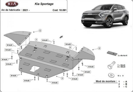 Scut motor Kia Sportage - scut-otel-protectie-motor-cutie-viteze-kia-sportage-2021
