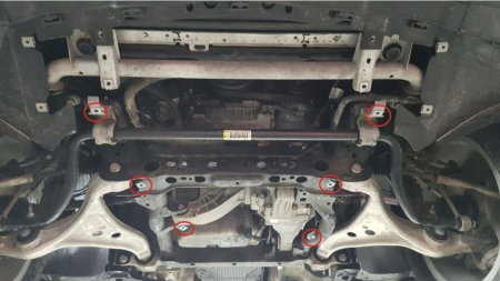 Scut motor metalic Mercedes ML W166 dupa 2011 [2]