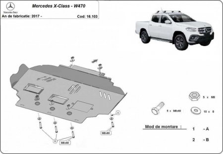 Scut-motor-metalic-Mercedes-X-Class-W470-2017-2020-toate-motorizarile-Karmaster