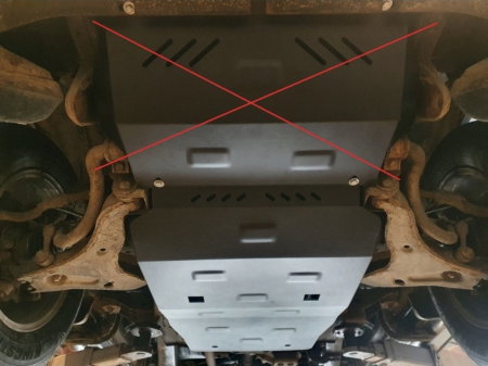 creeaza text pagina produs Scut motor metalic Mitsubishi Eclipse Cross 2018 - prezent folosind pictograme in descriere (nu folosi cuvantul pictograme in text), garantie 2 ani, retur 14 zile si detaliile tehnice Cod produs 15.094 Cod Ean 5941986205223 Marca Mitsubishi Model Mitsubishi Eclipse Cross An 2018 - 2025 Grosime 2.5 mm Greutate: 12 kg Protejează motor, cutie de viteză Motorizare toate Scut Motor Metalic Mitsubishi Eclipse Cross (2018 - Prezent) Protejează inima mașinii tale, indiferent de motorizare, cu acest scut motor metalic robust. Conceput special pentru Mitsubishi Eclipse Cross, acest scut oferă o barieră solidă împotriva pietrelor, noroiului, zăpezii și altor obstacole întâlnite în timpul condusului. Caracteristici Principale:  [4]