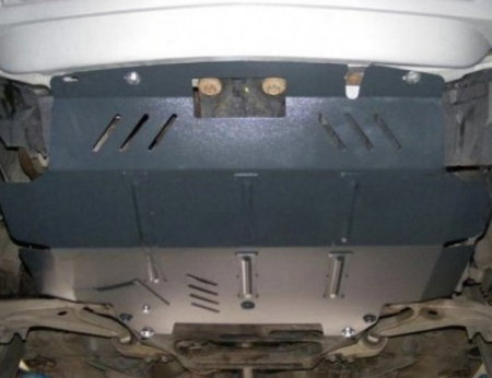 Scut motor metalic Nissan X-Trail T30 2001-2007 Karmaster, otel 2.5mm, protectie motor, cutie viteze, radiator, fereastra service ulei, cod 16.110 [5]