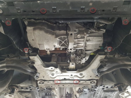 Scut Motor Metal Renault Kangoo 2008 2021 Protectie Otel 2mm 14100 [2]
