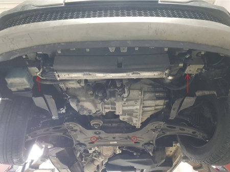 Scut Motor Metalic Renault Trafic (2014-2021) - Protecție 4-în-1 Oțel 2mm, Cod 17.115 [2]