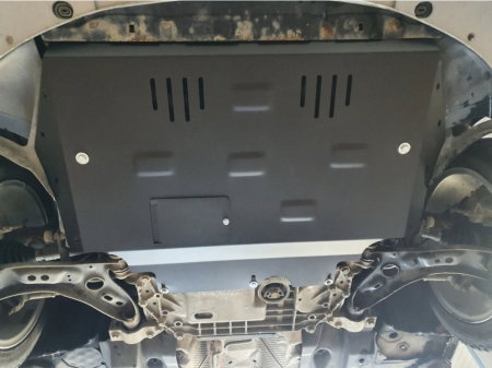 Scut Motor Metalic SEAT Leon 2 (2005 - 2012) - Protecție Integrală cu Fereastră Ulei - Cod 30141 [5]