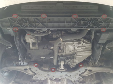 Scut motor metalic si cutie de viteza Hyundai i40 2015 - 2019 [2]