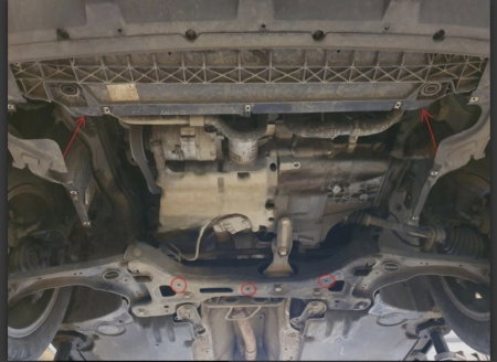 Scut Motor Metalic Oțel Skoda Fabia 4 (după 2021) Karmaster (Cod 30.149) [2]