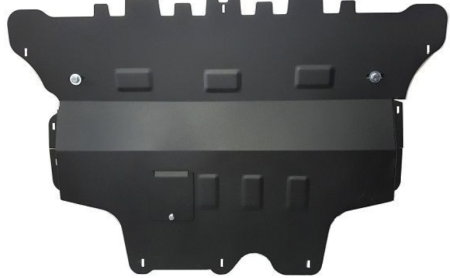 Scut Motor Metalic Oțel Skoda Karoq (2016-2025) Cutie Automată DSG - Protecție 2mm cu Fereastră Vizitare Ulei [1]