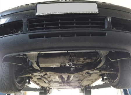 Scut Motor Metalic Oțel Skoda Octavia Tour (1998-2010) - Protecție Integrală 2mm cu Jug, Suporturi și Fereastră Ulei [9]