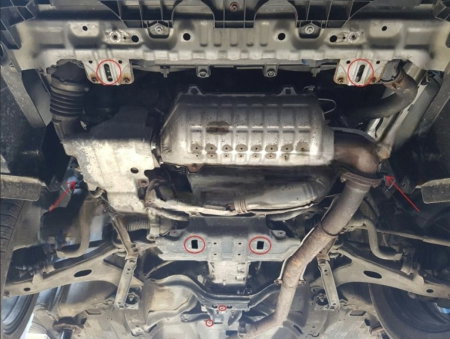 Scut Motor Metalic Subaru XV 2011-2018 Karmaster 2mm [2]
