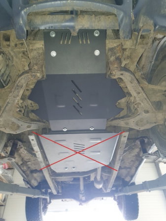Scut Motor și Radiator Metalic Suzuki Vitara (1988 - 1999) Protecție Oțel 3mm [5]