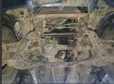 Scut Motor și Radiator Metalic Suzuki Vitara (1988 - 1999) Protecție Oțel 3mm [2]