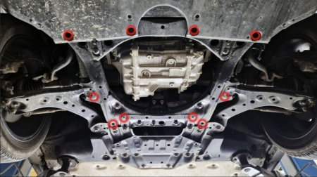 Scut motor metalic oțel 2mm Toyota BZ4X (2022 - 2026) - Karmaster.ro [4]
