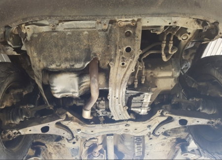 Scut metalic motor, cutie viteză, radiator și bară față Toyota RAV 4 (1994 - 2000) – Oțel 2mm [4]