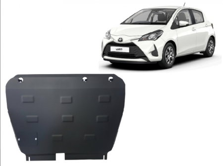Scut motor metalic Toyota Yaris Hybrid (2013 - 2021) - Protecție 2mm [1]