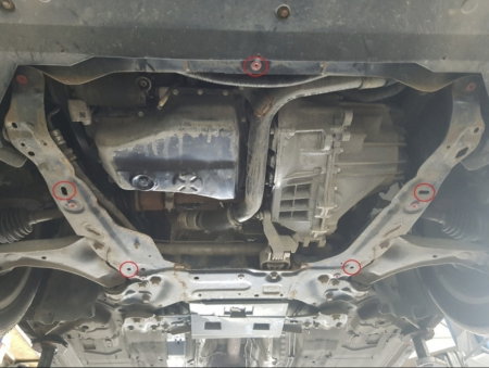 Scut Motor Metalic Volvo S80 (2006 - 2016) Protecție Profesională 2mm Karmaster [3]