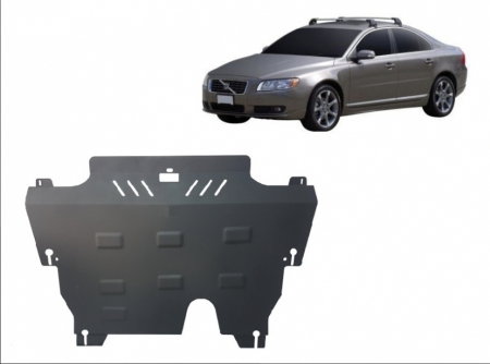 Scut Motor Metalic Volvo S80 (2006 - 2016) Protecție Profesională 2mm Karmaster [1]