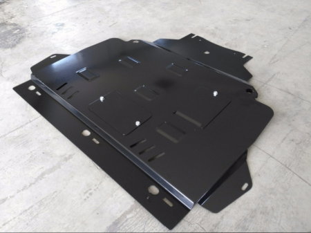 Scut Motor Metalic Volvo V50 (2004 - 2012) Protecție Profesională 2mm Karmaster [13]