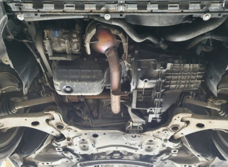 Scut Motor Metalic Volvo V50 (2004 - 2012) Protecție Profesională 2mm Karmaster [4]