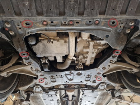 Scut Motor Metalic Volvo V60 (2018 - 2025) Protecție Profesională 2mm Karmaster [3]