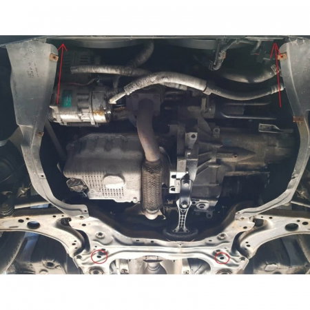 Scut motor metalic VW Bora (1998 - 2005) - Protecție oțel 2mm [4]