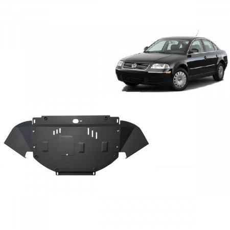 Scut Motor Metalic VW Passat B5.5 2000-2005 Protecție Profesională Motor Radiator Bară Față Karmaster [1]