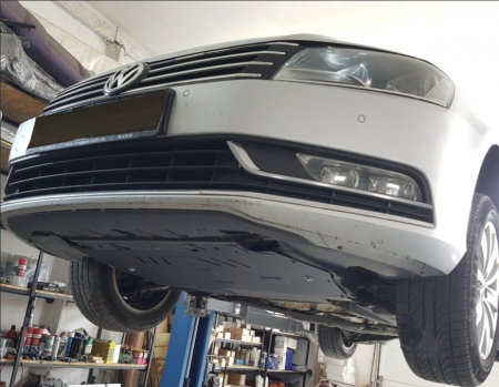 Scut Motor Metalic VW Passat CC 2008-2016 Protecție Profesională Motor Cutie Radiator Bară Față Karmaster [8]