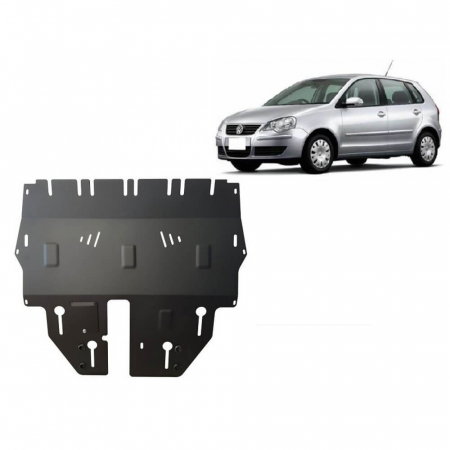 Scut Motor Metalic VW Polo 9N Benzină (2003 - 2009), Oțel 2mm - Cod 30.142 [1]