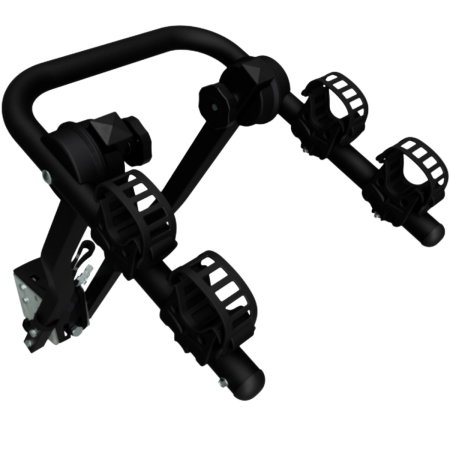 Suport 2 biciclete Peruzzo Arezzo 667/N cu prindere pe carligul de remorcare, Negru [1]