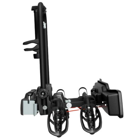 Suport 2 biciclete Peruzzo Parma 706N cu prindere pe carligul de remorcare, Negru Mat [4]