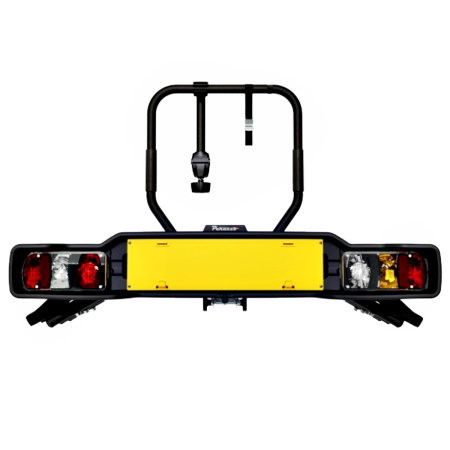 Suport 3 biciclete Peruzzo Siena 669/3N cu prindere pe carligul de remorcare, Negru [1]
