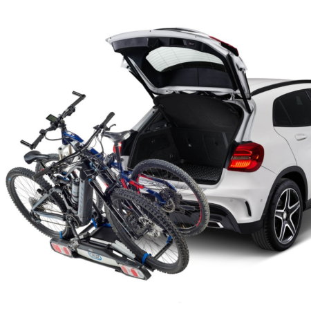 Suport biciclete Cruz Pivot eBike R3 940-509 cu prindere pe carligul de remorcare, pentru 2 biciclete electrice, 13 pini [2]