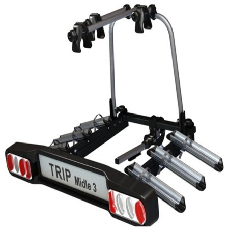 Suporturi biciclete - Suport biciclete Hakr Trip pentru 3 biciclete cu prindere pe carligul de remorcare