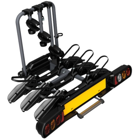 Suporturi biciclete - Suport biciclete Peruzzo Pure Instinct 708/3W cu prindere pe carligul de remorcare - pentru 3 biciclete