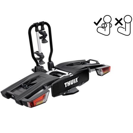 Suporturi biciclete - Suport biciclete Thule EasyFold XTF 2 cu prindere pe carligul de remorcare (13 pini) - pentru 2 biciclete