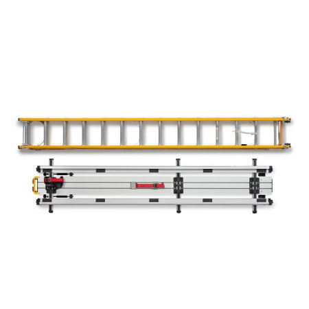 Suporturi de scara - Suport fixare scara, Rhino SafeStow4 Two-Cat Ladder 3.1m