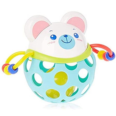 Jucarii senzoriale - dentitie, zornaitoare, de patut si carucior - Jucarie pentru dentitie din silicon - animalele jucause
