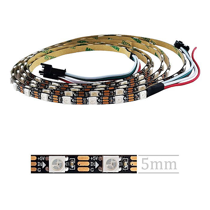 Banda led adresabila 5mm latime WS2812 5V [1]