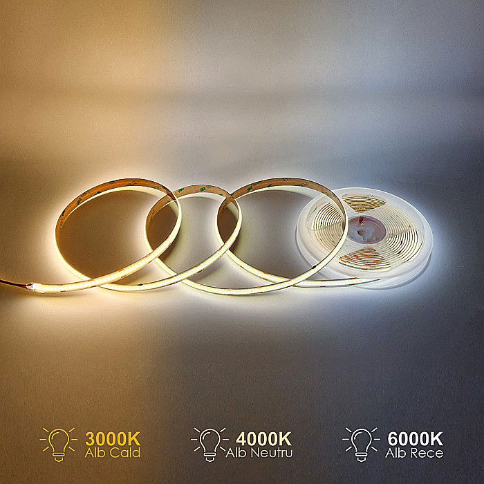 Banda led COB lumina calda si rece CCT [1]