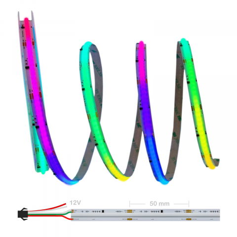 Banda led cob digitala WS2811 720 12V