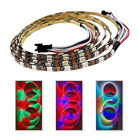 Banda led adresabila 5mm latime WS2812 5V [1]