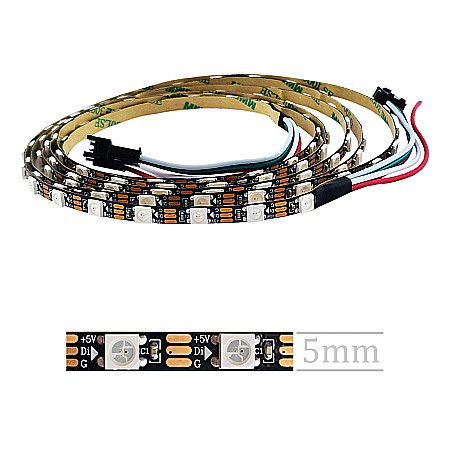 Banda led adresabila 5mm latime WS2812 5V [0]