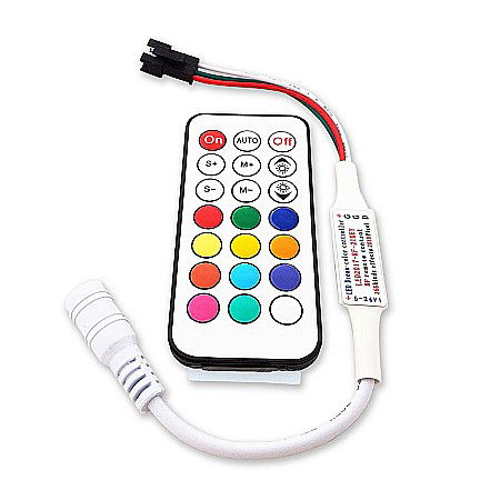 Controler cu telecomanda pixeli WS2812