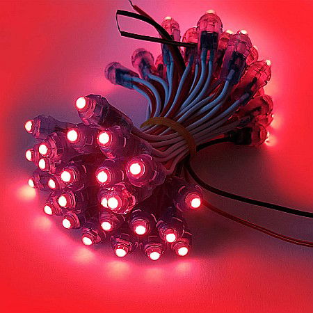 Module Led - Led Pixel 9mm 12V punch pentru reclame luminoase