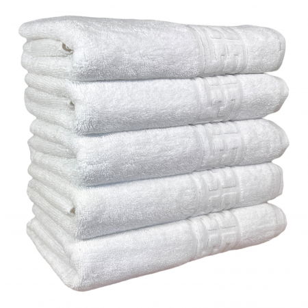 PROSOAPE BUMBAC 100% - Set 5 Prosoape Baie, Bumbac 100% Alb