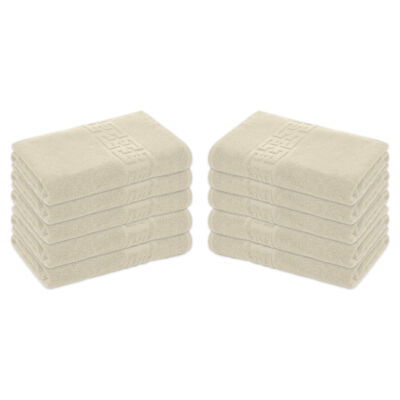 Set 10 Prosoape Baie, Bumbac 100%, 50x90cm, 550g/m², Greek