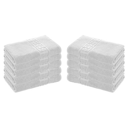 Set 10 Prosoape Baie, Bumbac 100%, 50x90cm, 550g/m², Greek