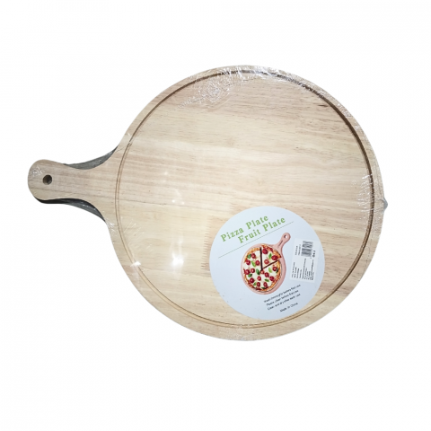 Oferte - Blat din Lemn cu Coadă pentru Pizza Ideal pentru Servire și Preparare