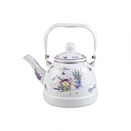 Oferte - Ceainic Emailat Grunberg 1.6L, Compatibil Inducție, Design Clasic cu Capac